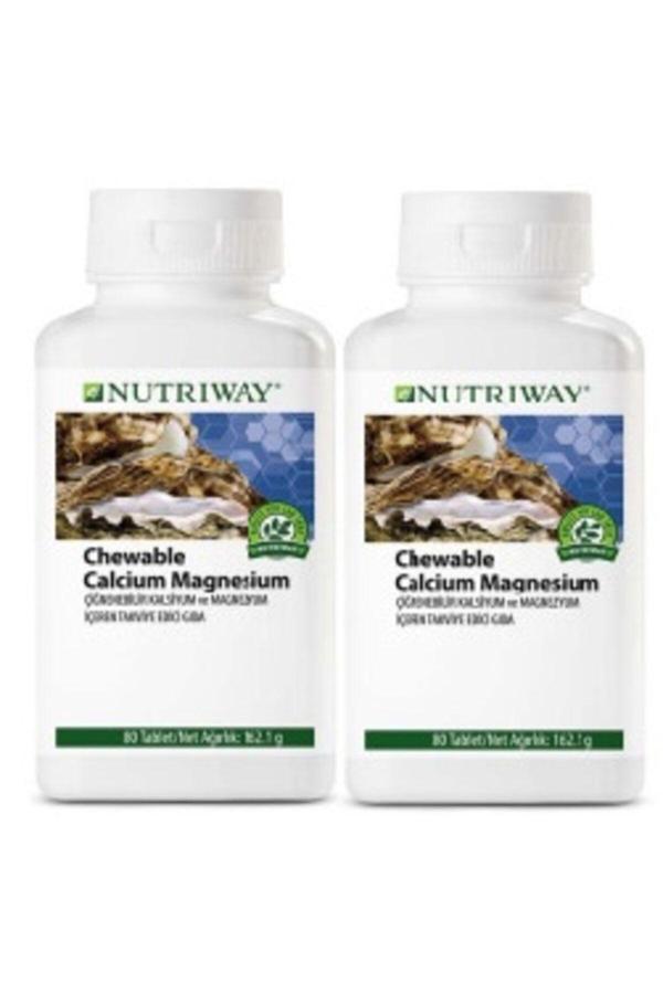 Amway Chewable Calcium Magnesium Nutrıway™80 Tablet + Chewable Calcium Magnesium 80 Tablet - Image 1