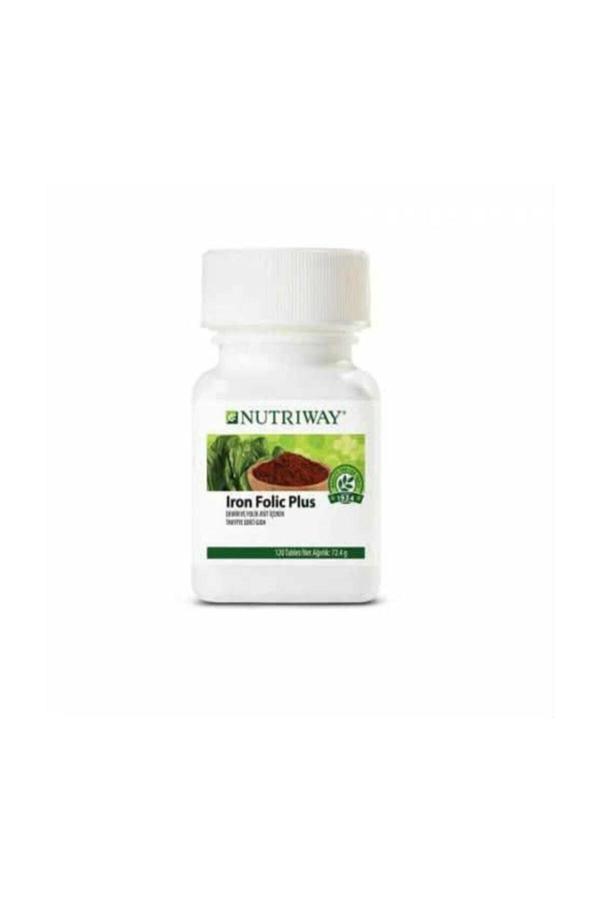 Nutri Amway Way Iron Folic Plus 120 Tablet-Demir Ve Folik Asit - Image 1