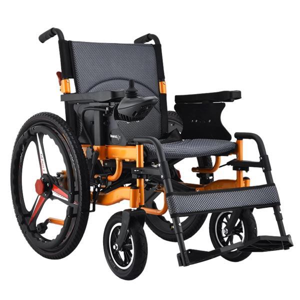 Respirox Akülü Tekerlekli Sandalye | 24" Arka Tekerlekli, Katlanabilir, Hafif Model BC-EA8009 - Image 1