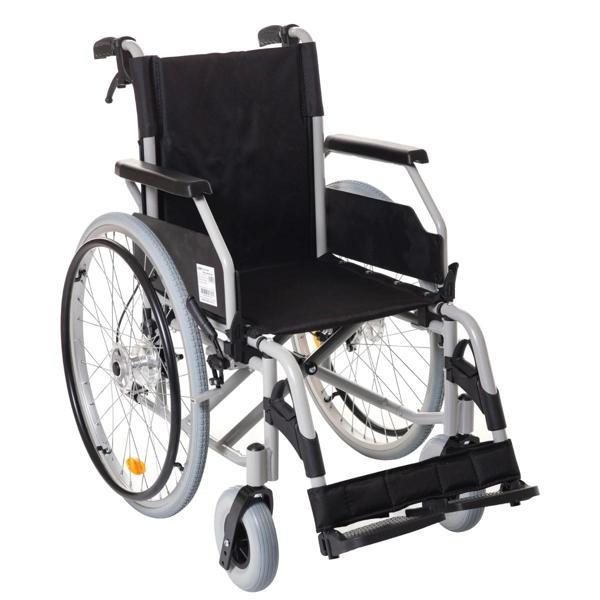 Römer Özellikli Alüminyum Manuel Tekerlekli Sandalye|Disk Frenli, Katlanabilir, Baldır Destekli R222 - Image 1