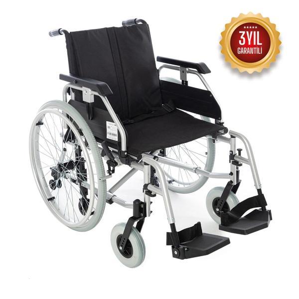 Römer Lüx Alüminyum Manuel Tekerlekli Sandalye|6 Tekerlekli, Katlanabilir ve Ayarlanabilir Yapı R223 - Image 1