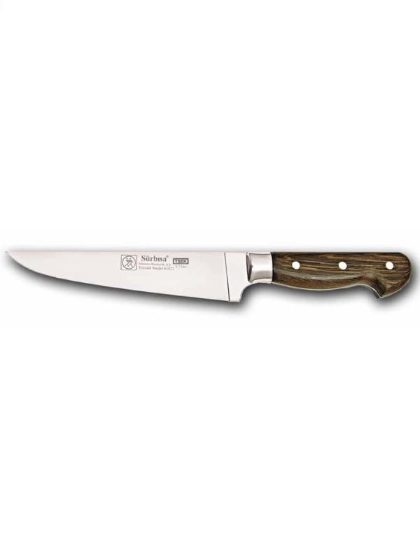 Sürbisa Ahşap Saplı Yöresel Kasap Bıçağı 61021-YM 19.0 cm - Image 1