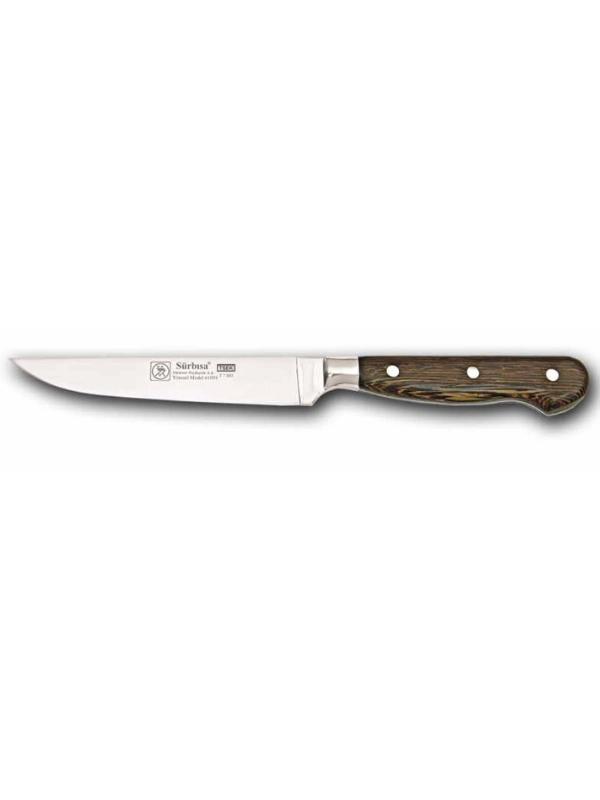 Sürbisa Ahşap Saplı Yöresel Mutfak Bıçağı 61003-YM 12.0 cm - Image 1