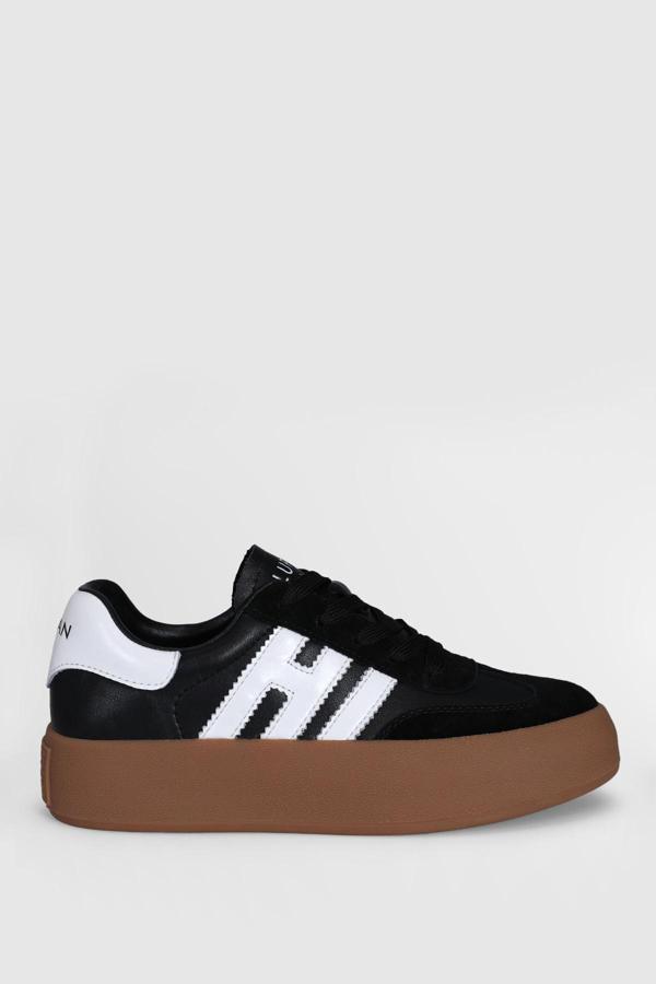 Lufian Kadın Mıra Sneaker Ayakkabı 121230050 Siyah - Image 1