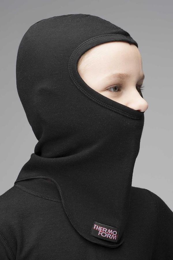 Çocuk Kar Maskesi - Thermoform - Heavy -  Siyah 4-6 Yaş - Image 1