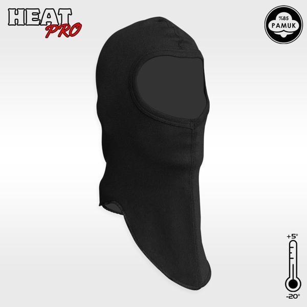 Çocuk Kar Maskesi - HeatPro - Siyah - Argeus 6-8 Yaş - Image 1