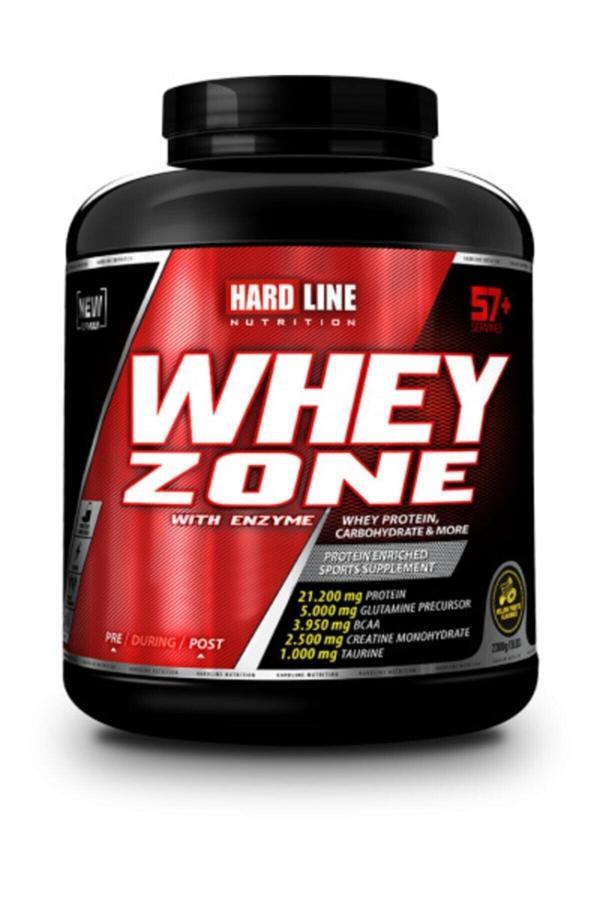 Hardline Whey Zone Sarı Meyve 2300 Gr Protein Tozu - Image 1