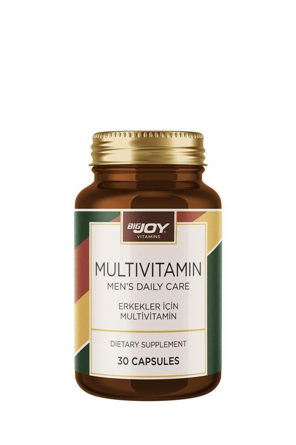 Bigjoy Vitamins Multi Vitamin Men'S Daily Care 13 Vitamin & 9 Mineral 30 Kapsül (Erkeklere Özel ) - Image 1