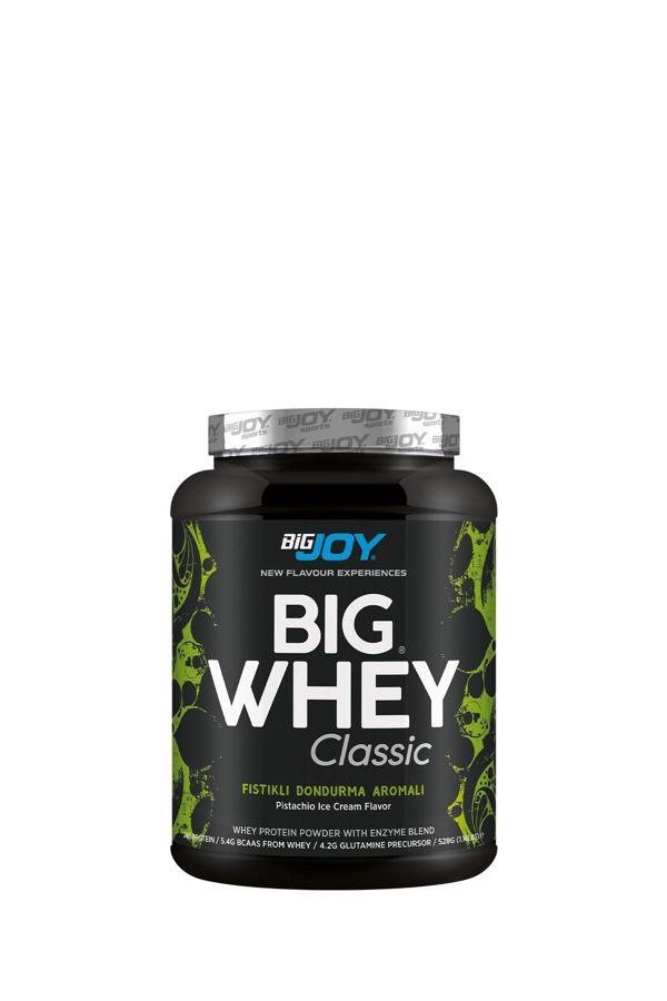 Bigjoy Sports Whey Protein Big Whey Classic 528Gr 16 Servis Antep Fıstıklı Dondurma Aromalı Protein Tozu - Image 1