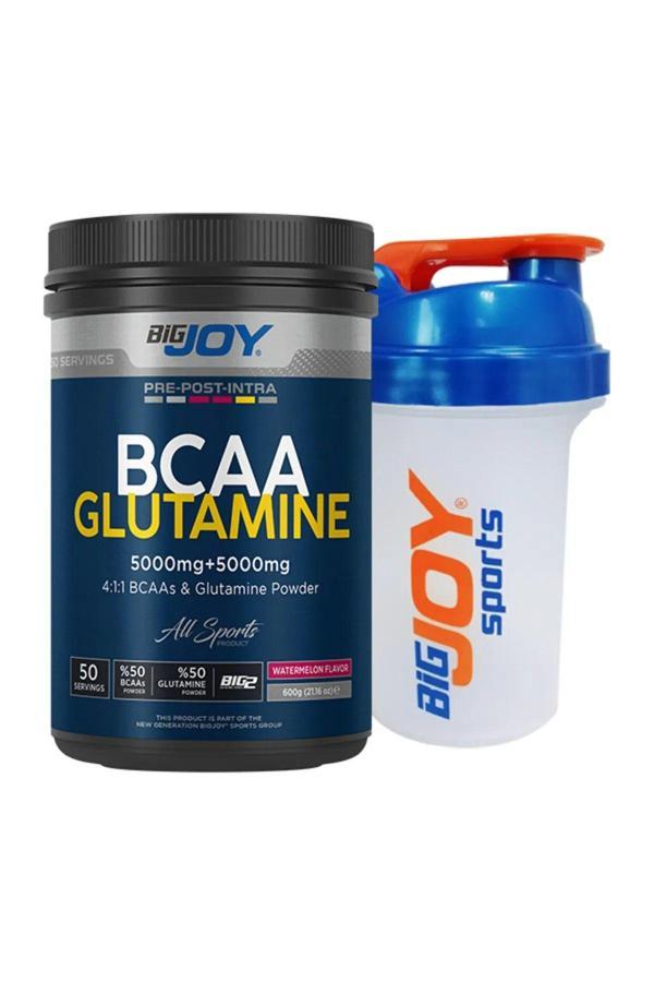 Bigjoy Sports Big2 Karpuz Aromalı Bcaa Glutamin Powder 600 Gr 50 Servis - Image 1