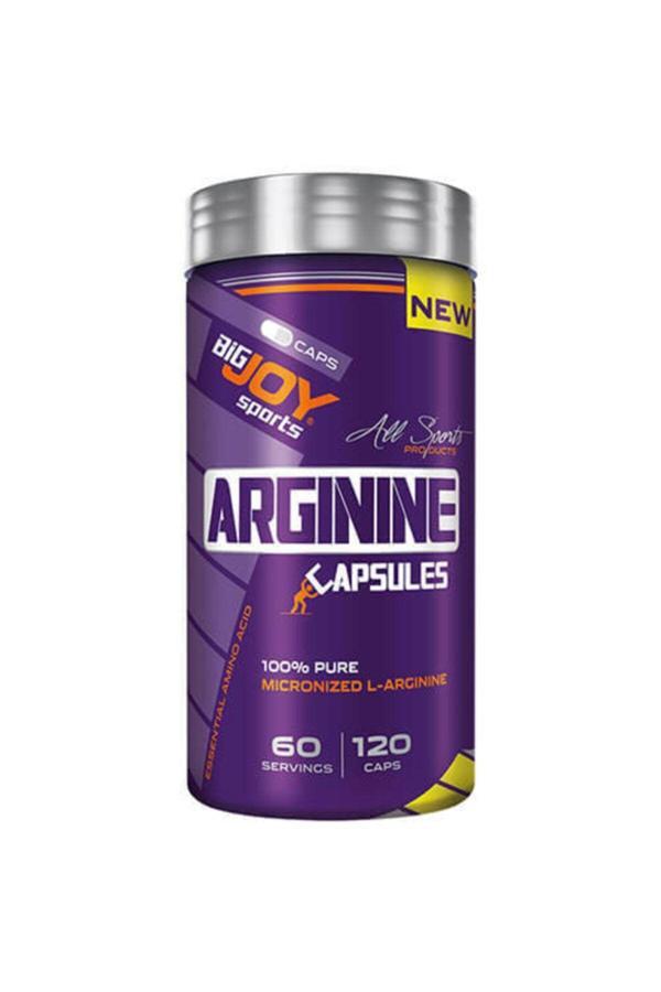 Bigjoy Sports Bigjoy Arginine Vejetaryen Kapsül - 120 - Image 1