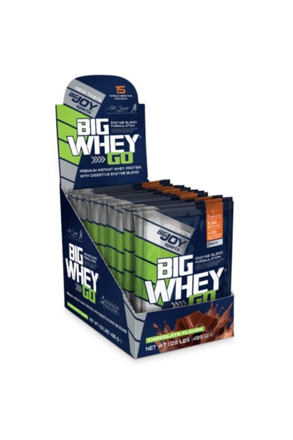 Bigjoy Sports Bigjoy Big Whey 15 Paket - 495Gr - Çikolata Aromalı - Image 1