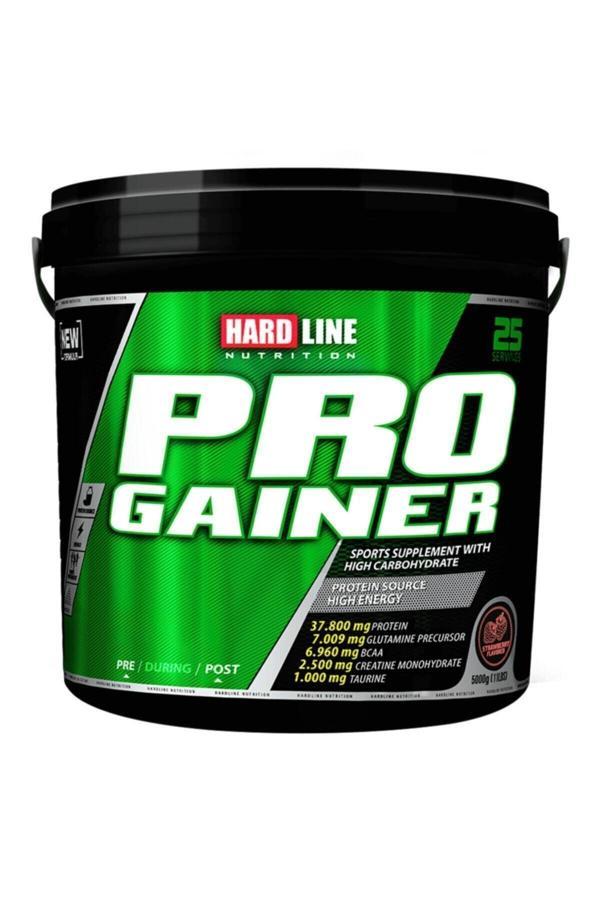 Hardline Pro Gainer 5 Kg Çilek Aromalı Progainer Karbonhidrat - Image 1