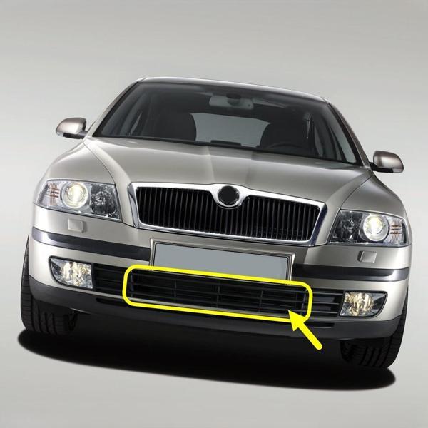 Skoda Octavia A5 2005-2008 Ön Tampon Orta Izgara Orta Parça 1Z0853677 - Image 1