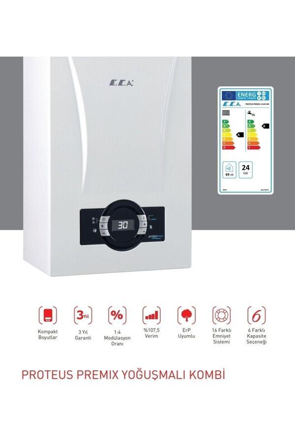 Eca Proteus Premix 24 Kw Tam Yoğuşmalı Kombi - Image 1