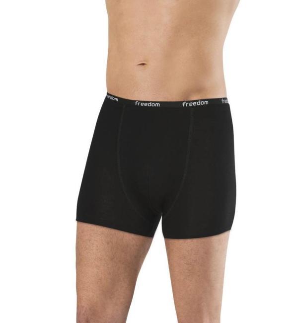 6 Adet Anıt Erkek Bambu Düz Renk Boxer 1275 - Image 1