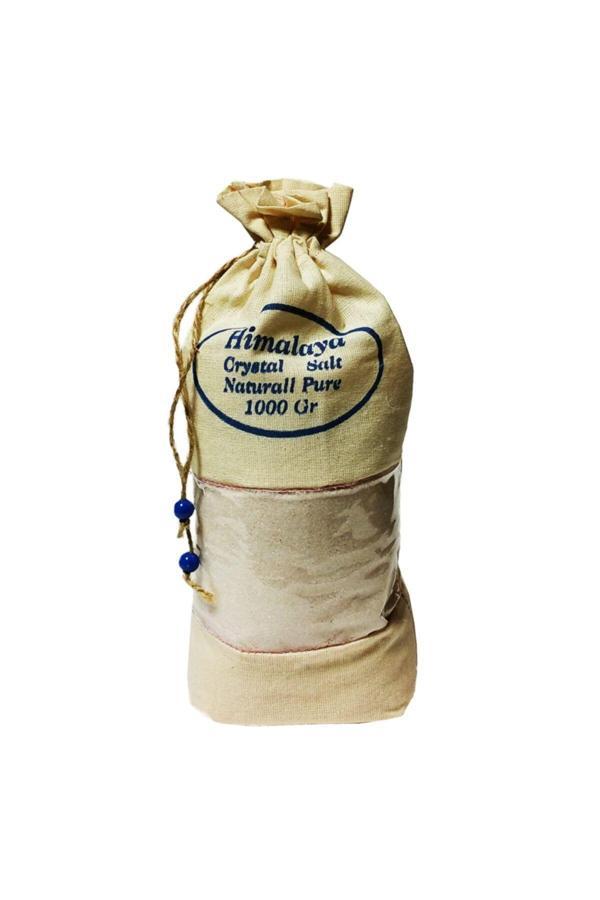 Tuzu Öğütülmüş Ince Açık Pembe Renk 1 kg - Image 1