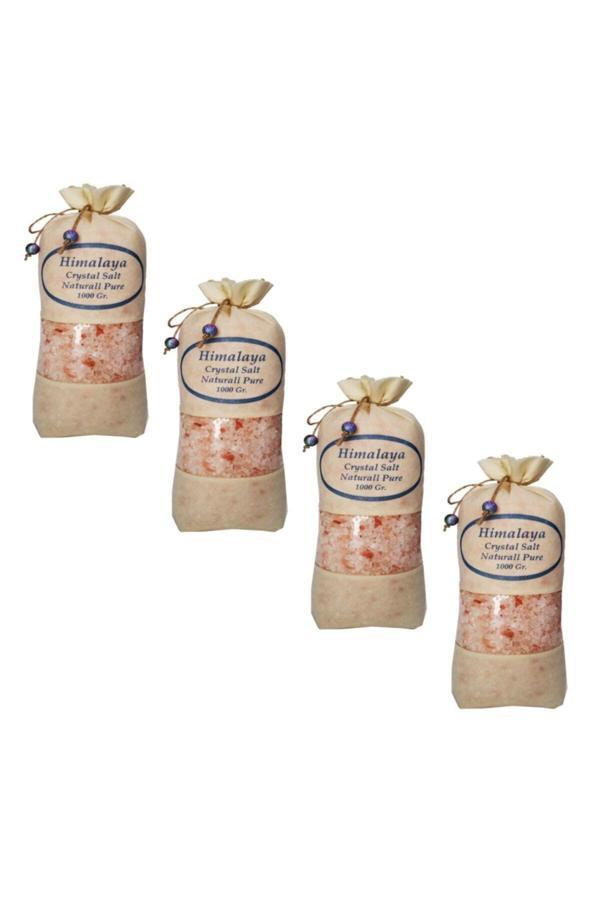 Tuzu Granül Iri Taneli Açık Pembe 4 Kg Orijinal Bez Torba - Image 1