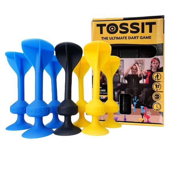 TOSSIT Silikon Dart Başlangıç Seti (Mavi, Sarı) - Image 1