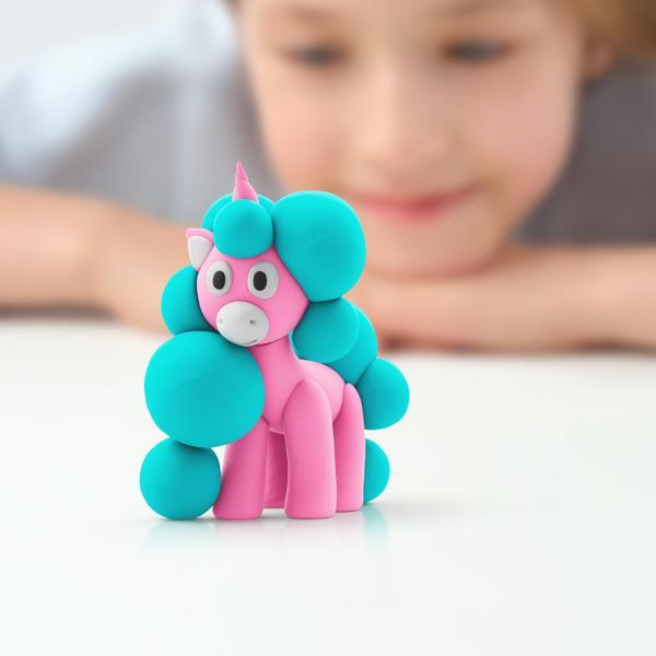 Hey Clay Hava ile Kuruyan Kil (15'li Kutu) - Rainbow Unicorns - Image 1