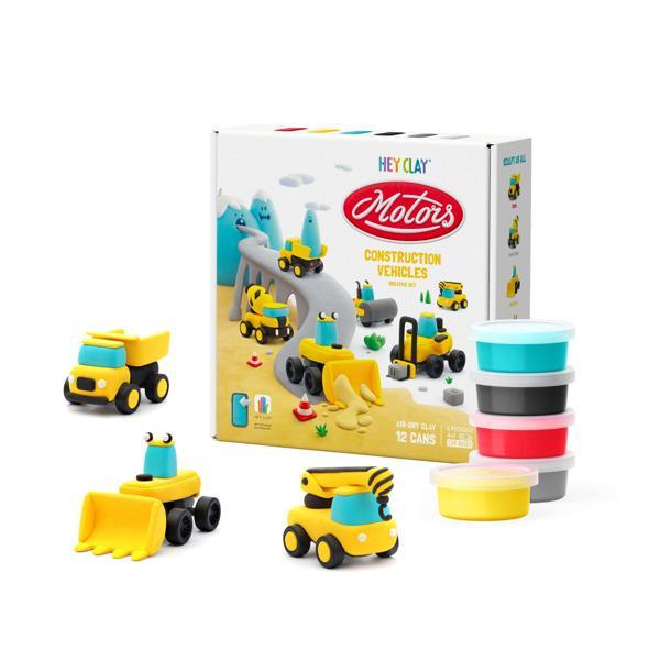 Hey Clay Hava ile Kuruyan Kil (12'li Kutu) - İnşaat Araçları - Image 1
