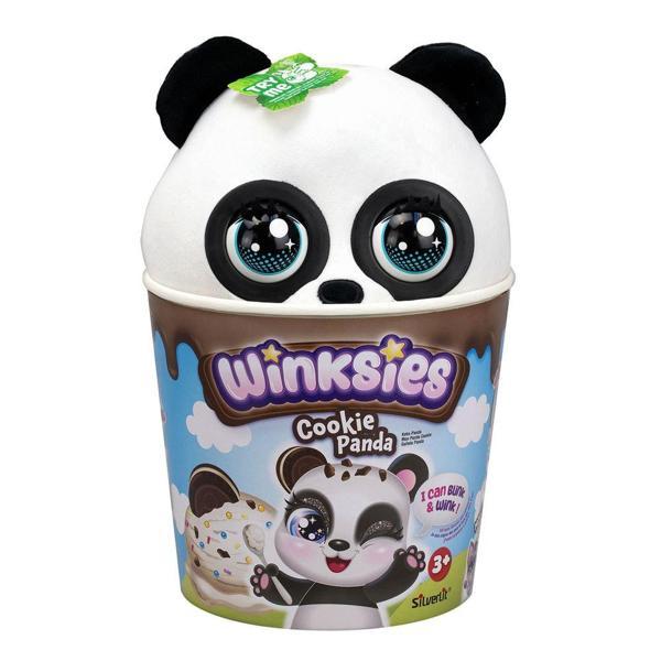 Silverlit Winksies Sevimli Hayvanlar İnteraktif 30cm Pelüş - Panda - Image 1