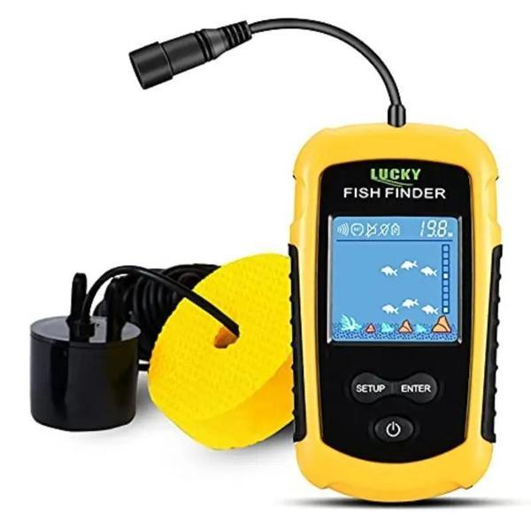 Valkyrie LCD Renkli Ekran Taşınabilir Kablolu Balık Bulucu 100 M nlik Aralığı Sonar Yankı Iskandil Balık Bulucu - Image 1