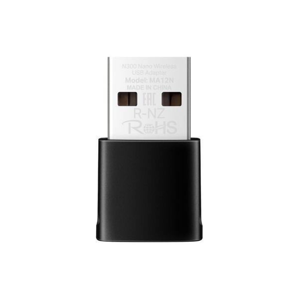 Tp-Link Mercusys MA12N 300 Mbps Mini Kablosuz USB Adaptör - Image 1