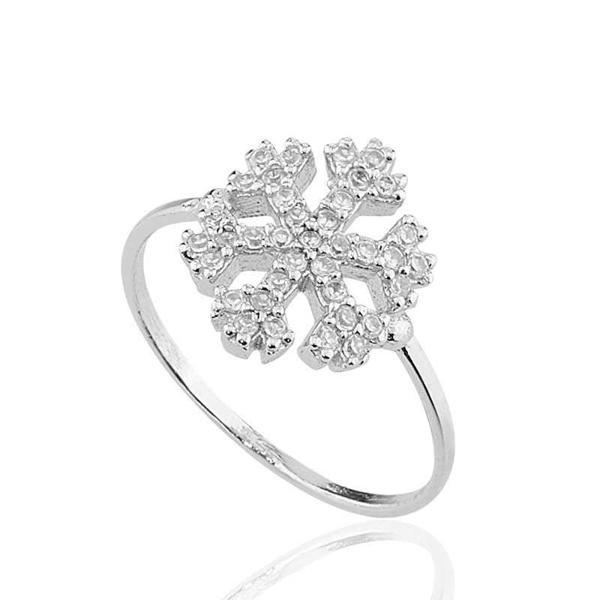 Gümüş Kar Tanesi Yüzük SL2567 - Image 1