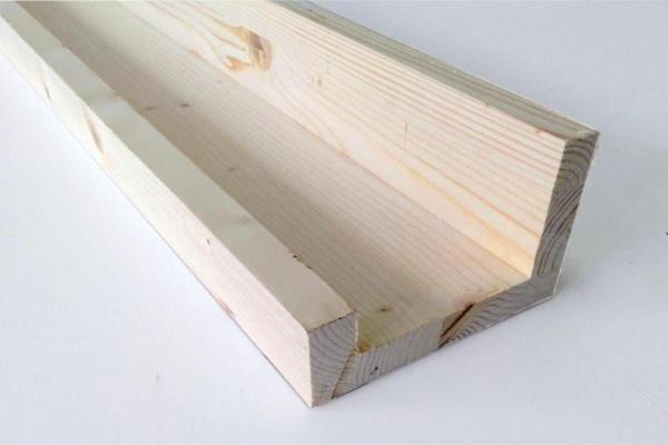 Woodretro Çerçeve Rafı 100 cm - Image 1