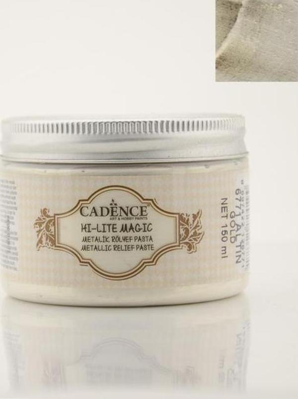 Cadence HI-LİTE MAGIC RÖLYEF PASTA 6771 ALTIN 150ML - Image 1