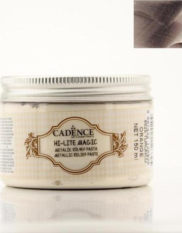 Cadence HI-LİTE MAGIC RÖLYEF PASTA 6825 TURUNCU 150ML - Image 1