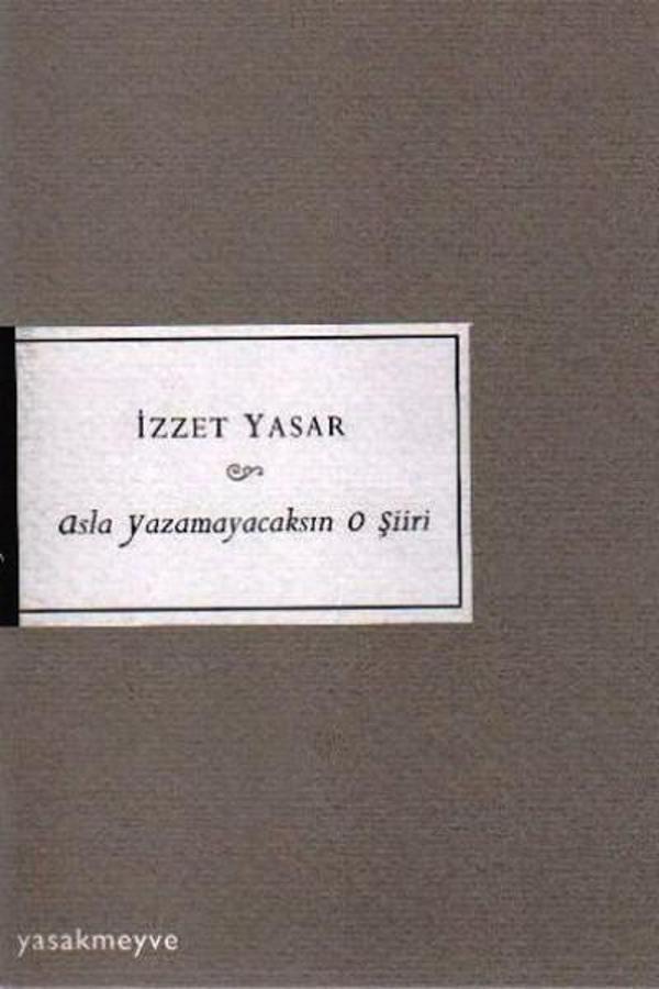 Asla Yazamayacaksın O Şiiri - Komşu Yayınları - Image 1