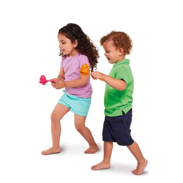 73082 Tomy Saklambaçlı Yumurtalar Kaşık Seti 6-36 Ay Eğitici Aktivite Oyuncağı – Renkli Sesli Eşleştirme ve Denge Oyunu  - Image 1