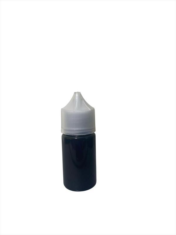 30ml plastik siyah gorilla şişe beyaz kapaklı şişe, 30 adet, plastik şişe, likit şişesi, sıkıma uygun yumuşak şişe - Image 1
