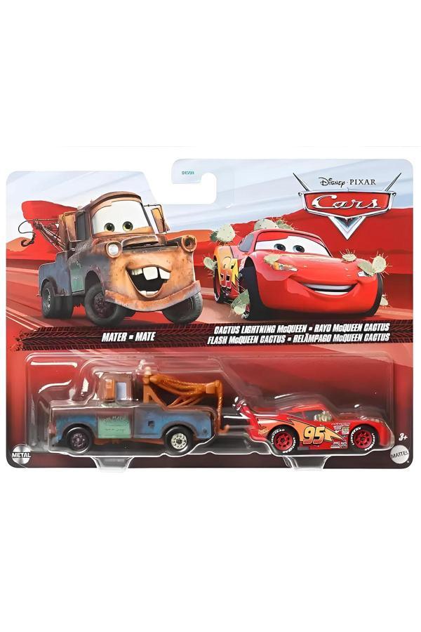 Cars İkili Araçlar Mater & Cactus Lightning Mcqueen - Image 1