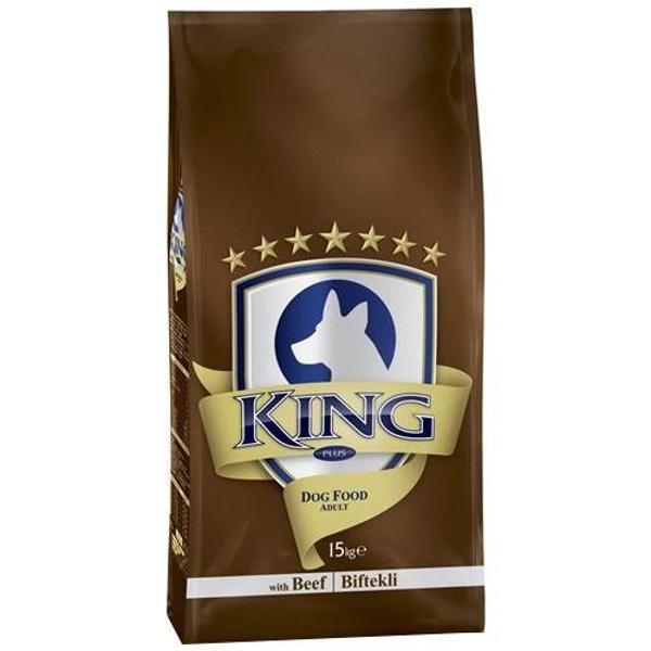 King Plus Beef Dog Biftekli Yetişkin Köpek Maması 15 Kg - Image 1