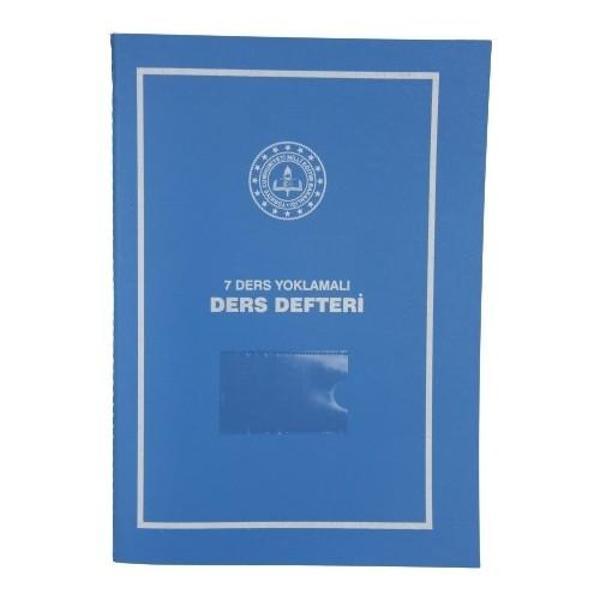 Gülpaş Ders Defteri Yoklamalı Plastik Kapak 6-7-8 Sınıf 7 Ders 25X35Cm 416 - Image 1