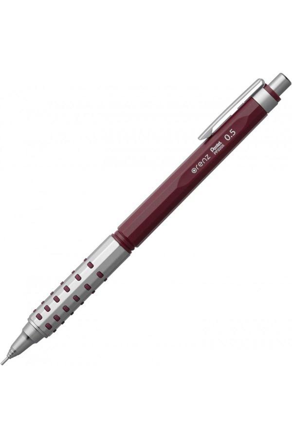 Pentel Versatil Kalem (Mekanik Kurşun Kalem) 0.5 Mm Kırmızı Gövde Orenz AT Automatic Technology Yxpp2005-b - Image 1