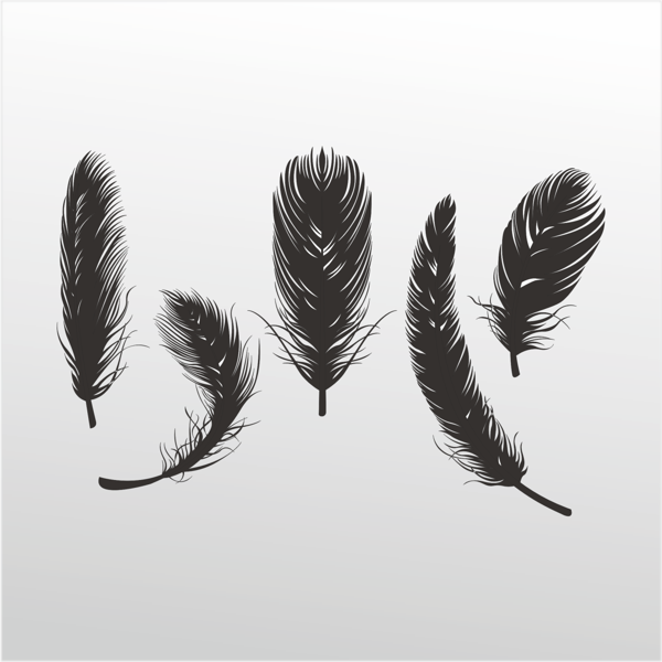 Folyo Sticker Tüy 90 cm uzunluk - Image 1