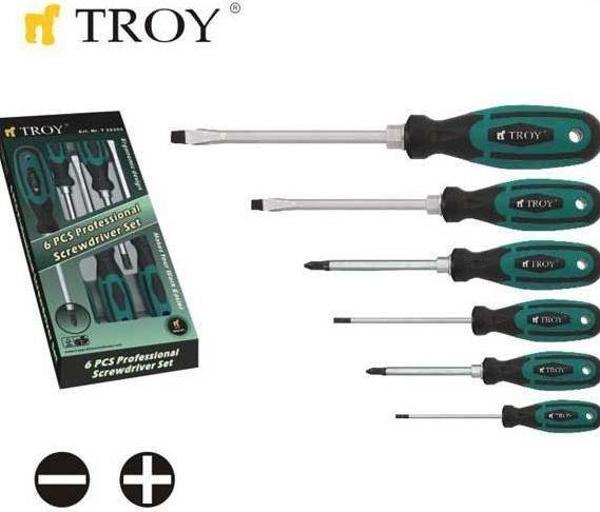 TROY 22304 Tornavida Seti (6 Parça) - Image 1