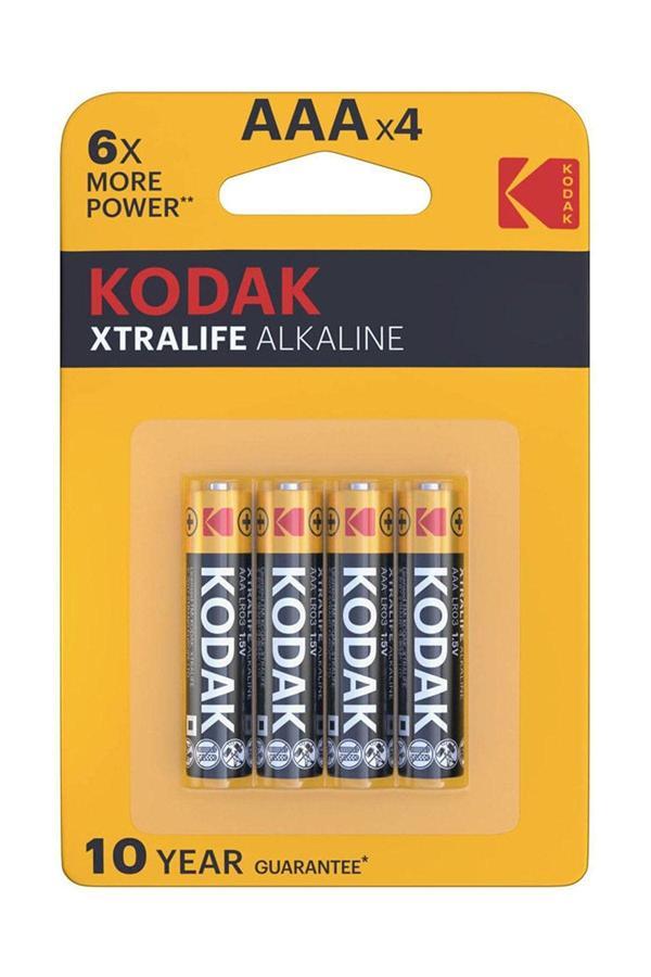 Edu Kırtasiyem Kodak Xtralife 4 Adet Alkalin İnce Pil - Image 1
