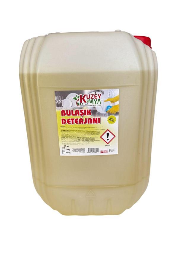 Kuzey Kimya Limon Kokulu Elde Yıkama Bulaşık Deterjanı 20 Kg - Image 1