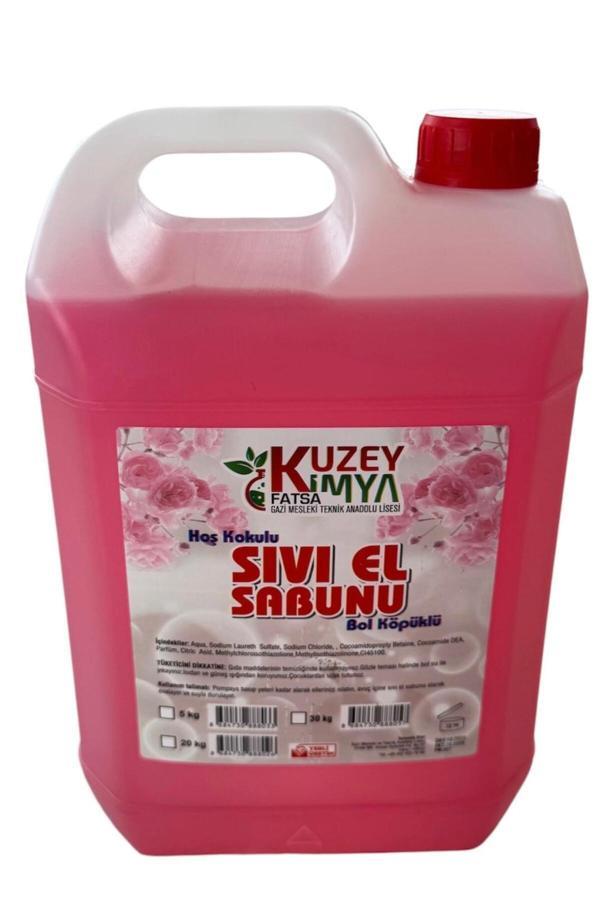 Kuzey Kimya Hoş Kokulu Sıvı El Sabunu- Bol Köpüklü 5 Kg - Image 1