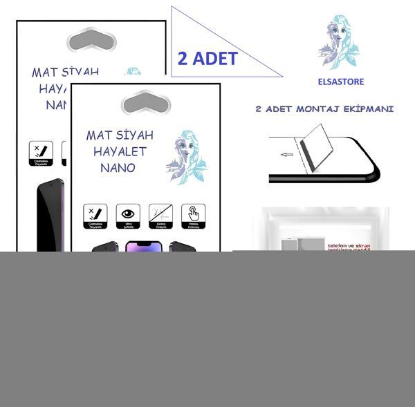 General Mobile GM21 Nano Ekran Koruyucu 2 Adet Ultra İNCE Esnek MAT HAYALET - Image 1
