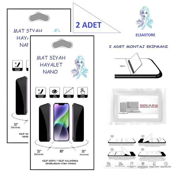 General Mobile GM20 PRO Nano Ekran Koruyucu 2 Adet Ultra İNCE Esnek MAT HAYALET - Image 1