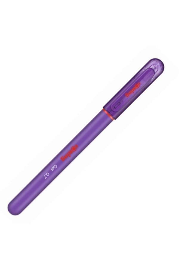 Rotring Mor Jel Mürekkepli Tükenmez Kalem 0.7 Mm Mor (12 Li Paket) - Image 1