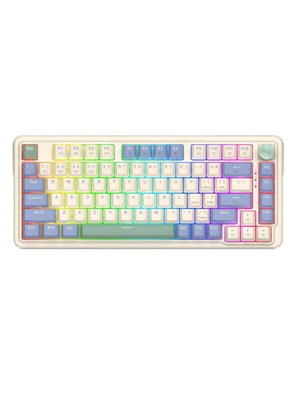 REDRAGON UCAL PRO K673CPG-RGB-PRO Beyaz Kablosuz Klavye - Image 1