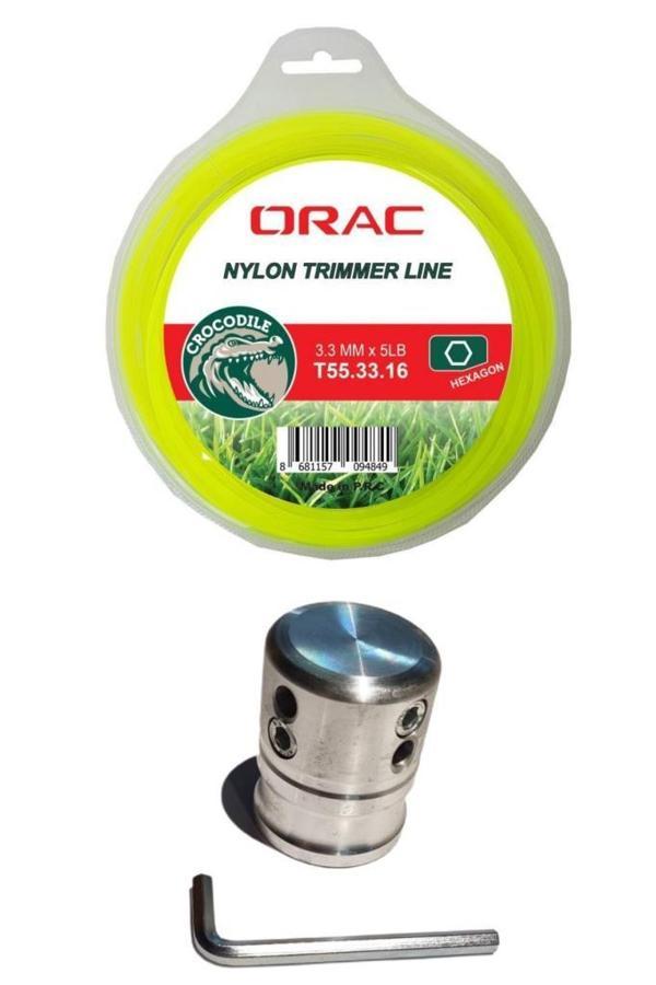 Tırpan Örümcek Başlık ve Orac Altı Köşe Tırpan Misinası - Image 1