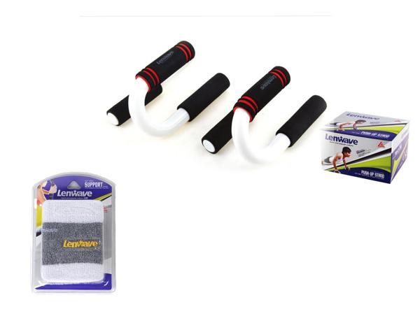 LENWAVE LW-1126-1 BİLEK TER BANDI HEDİYELİ PUSH-UP ŞINAV BARI - Image 1
